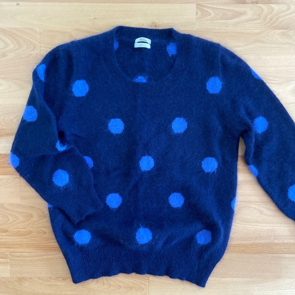 Wallace x Madewell rabbit hair sweater